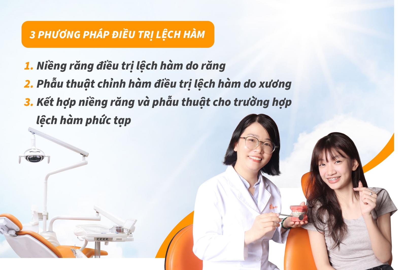 3 phương pháp điều trị lệch hàm