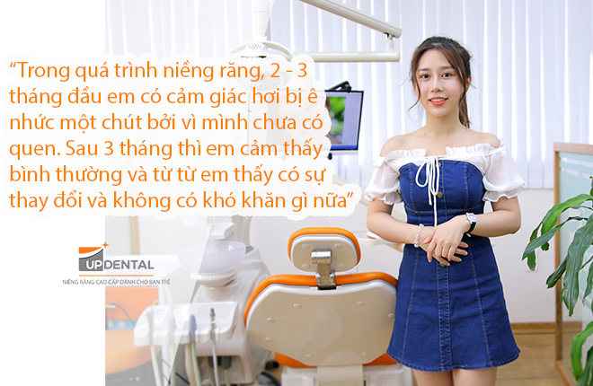 Review niềng răng Up Dental
