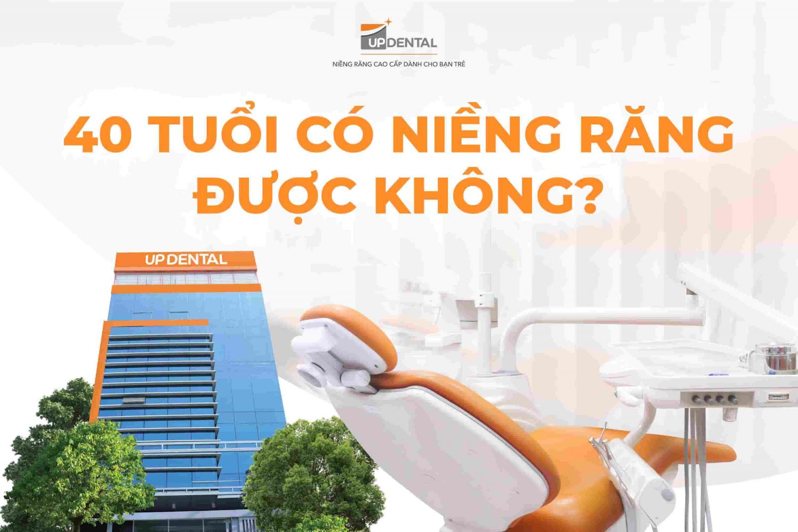 40 tuổi có niềng răng được không?