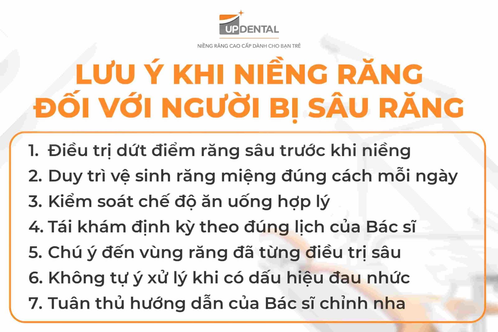 7 lưu ý khi niềng răng đối với người bị sâu răng