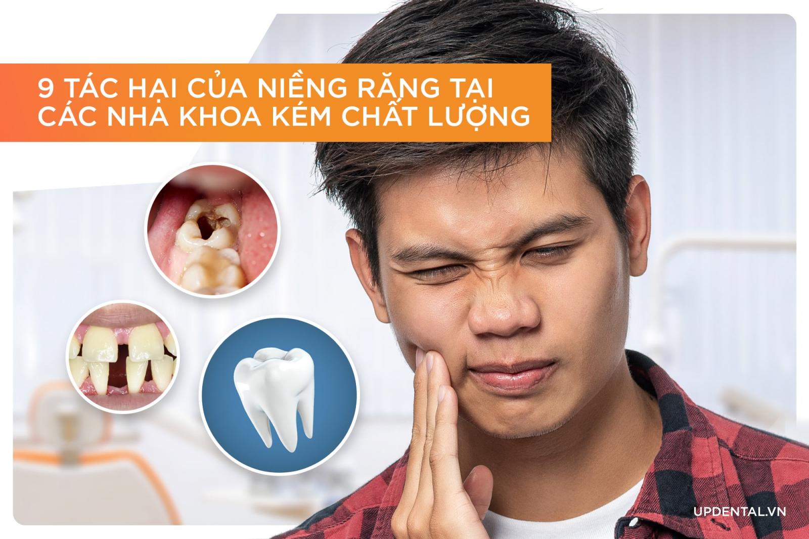 9 tác hại của niềng răng