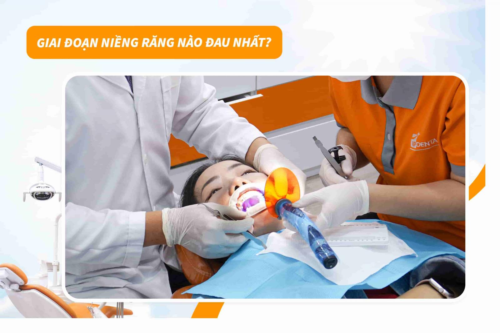 Giai đoạn niềng răng nào đau nhất?