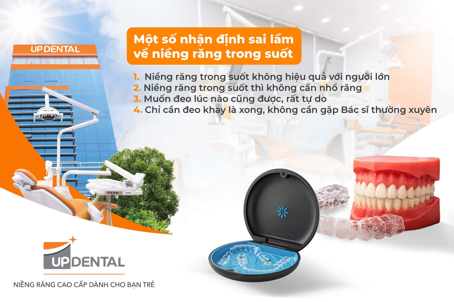 Một số nhận định sai lầm về niềng răng trong suốt