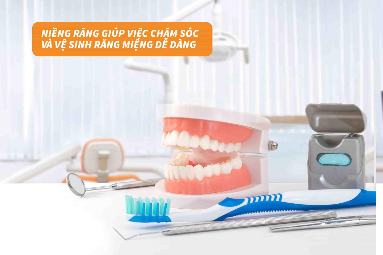 Niềng răng giúp chăm sóc và vệ sinh răng miệng dễ dàng
