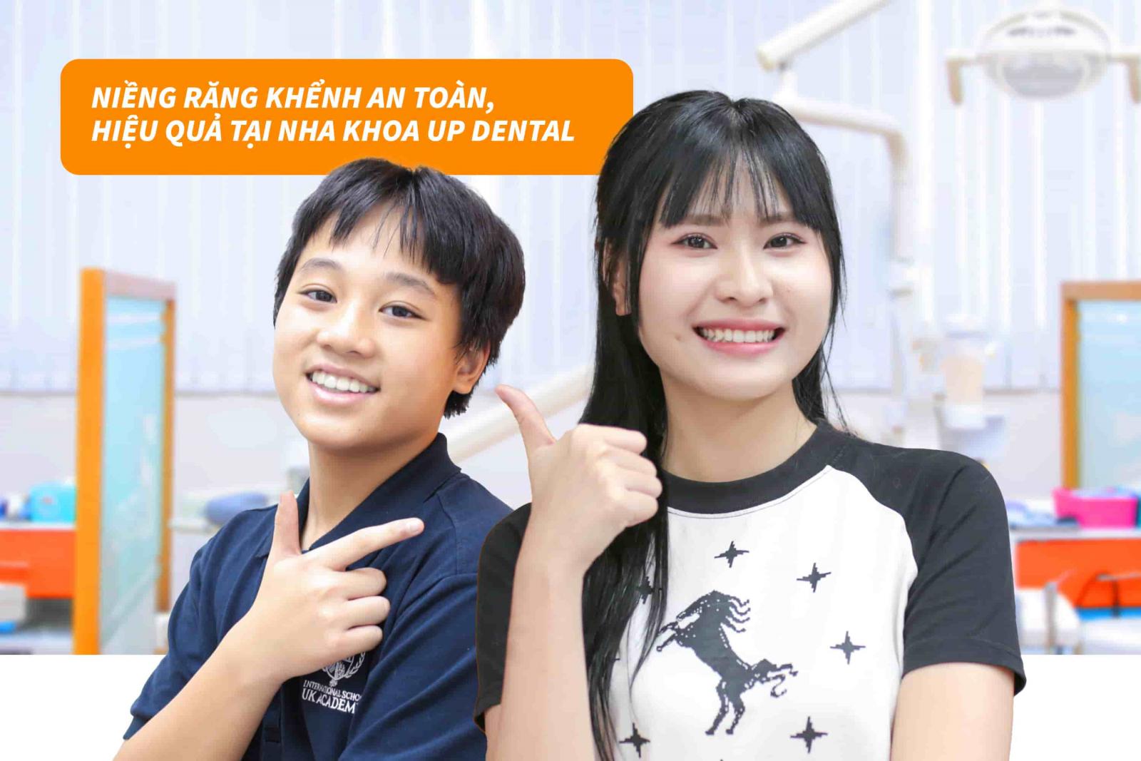 Niềng răng khểnh an toàn, hiệu quả tại nha khoa Up Dental