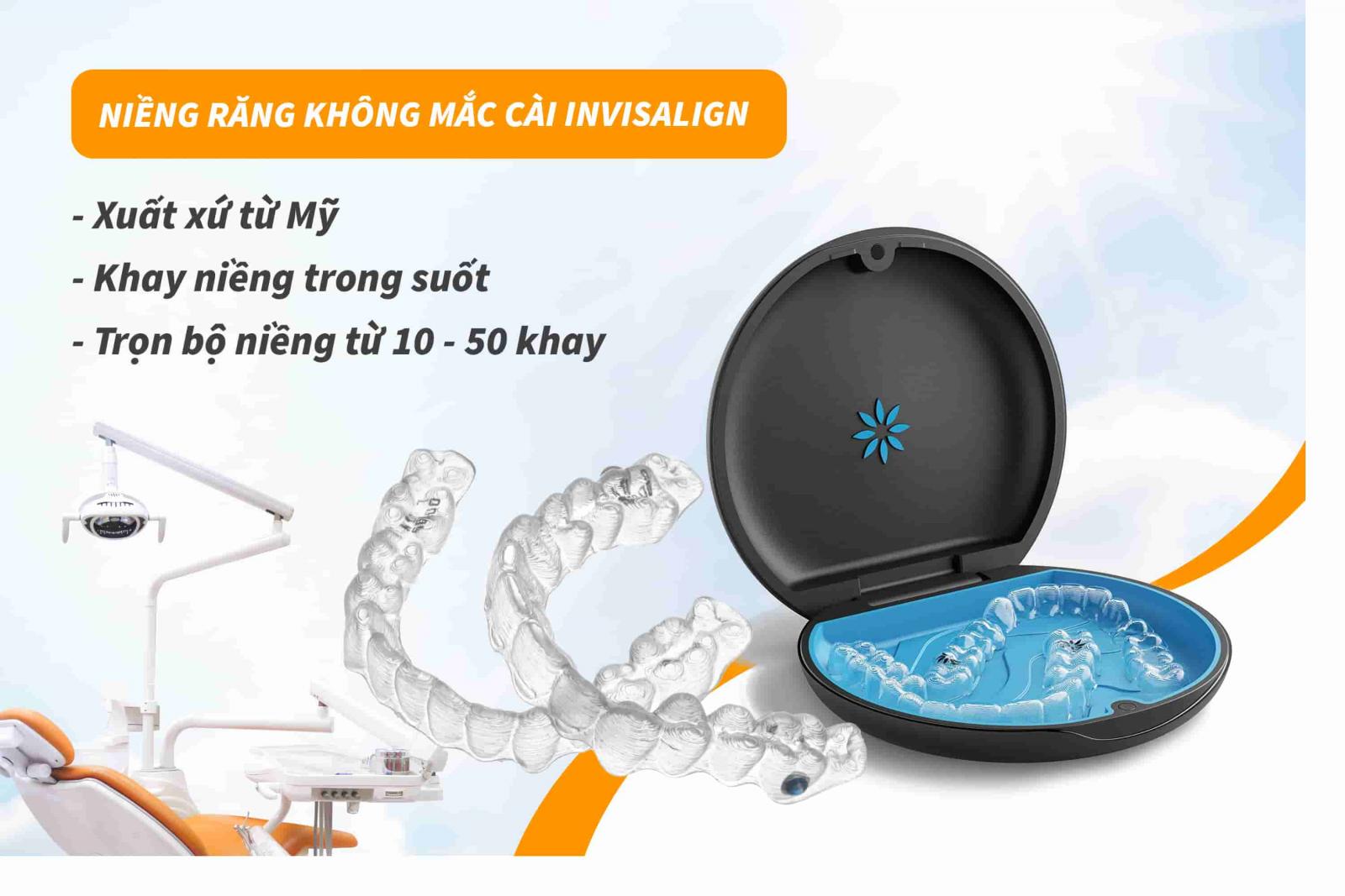 Niềng răng không mắc cài Invisalign