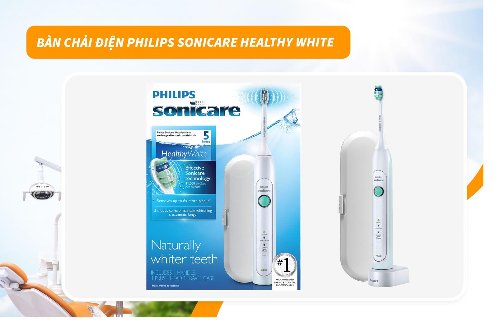 Bàn chải điện Philips Sonicare Healthy White