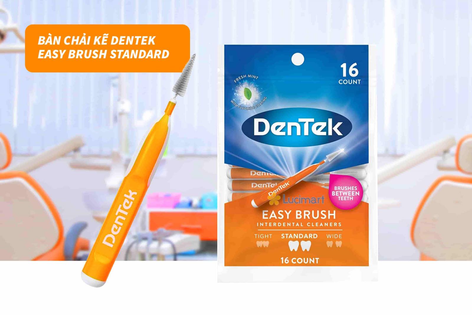 Bàn chải kẽ DenTek Easy Brush Standard