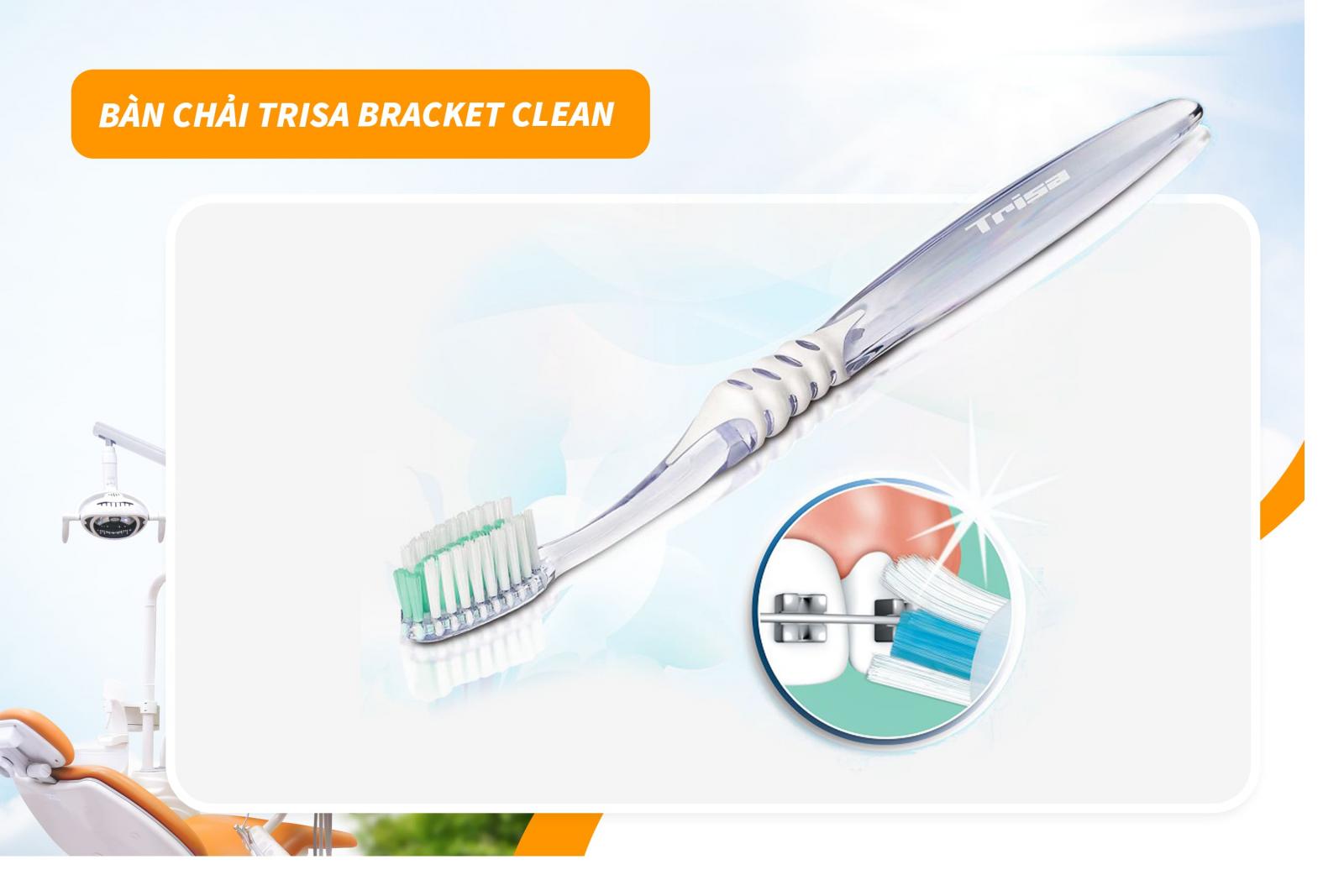 Bàn chải Trisa Bracket Clean