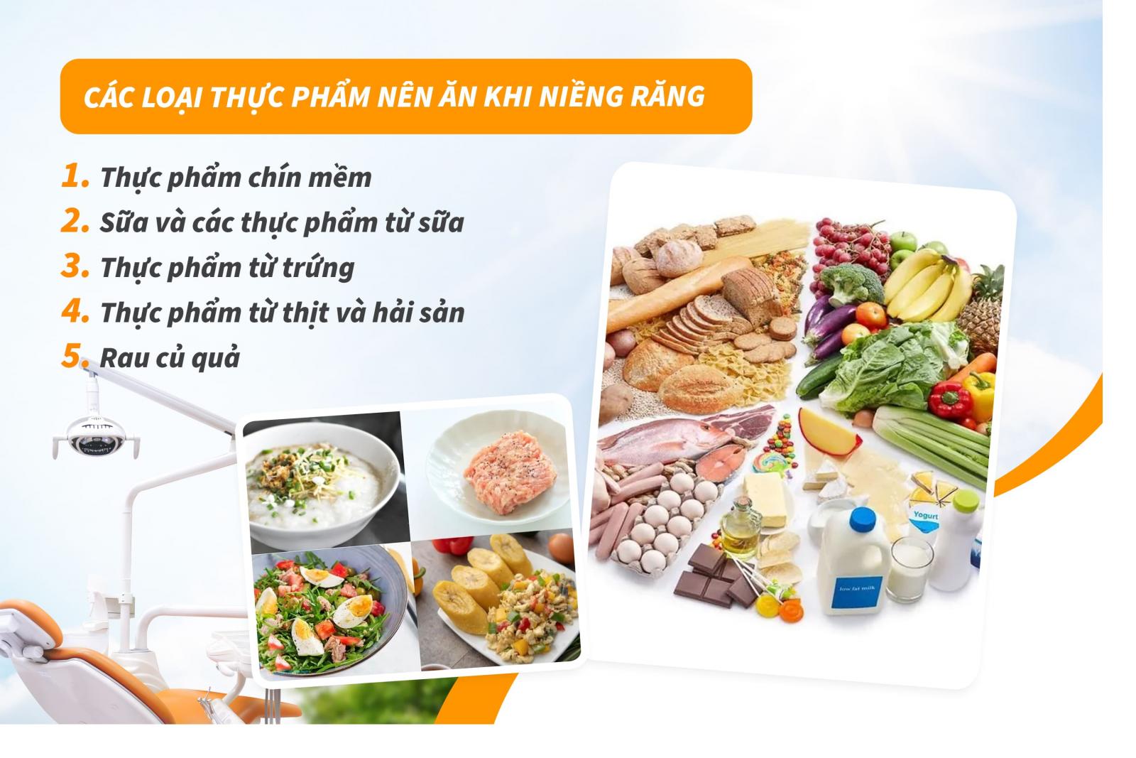 Niềng răng nên ăn gì? 