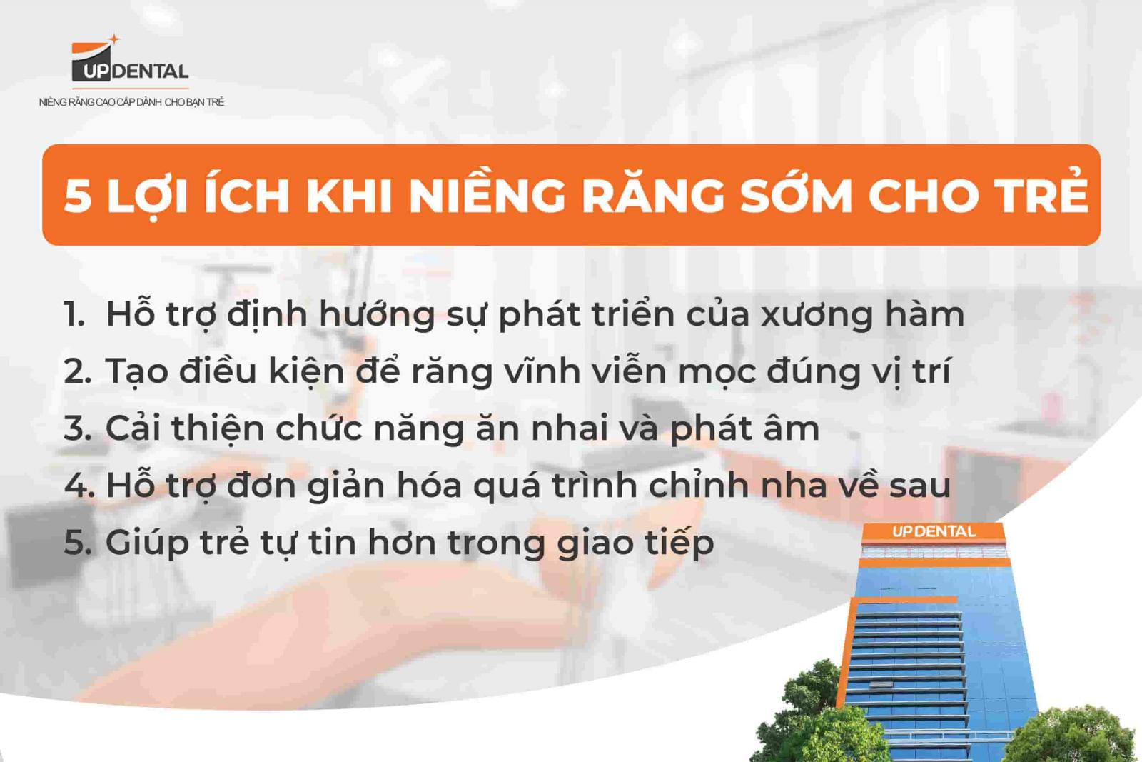 5 lợi ích khi niềng răng sớm cho trẻ