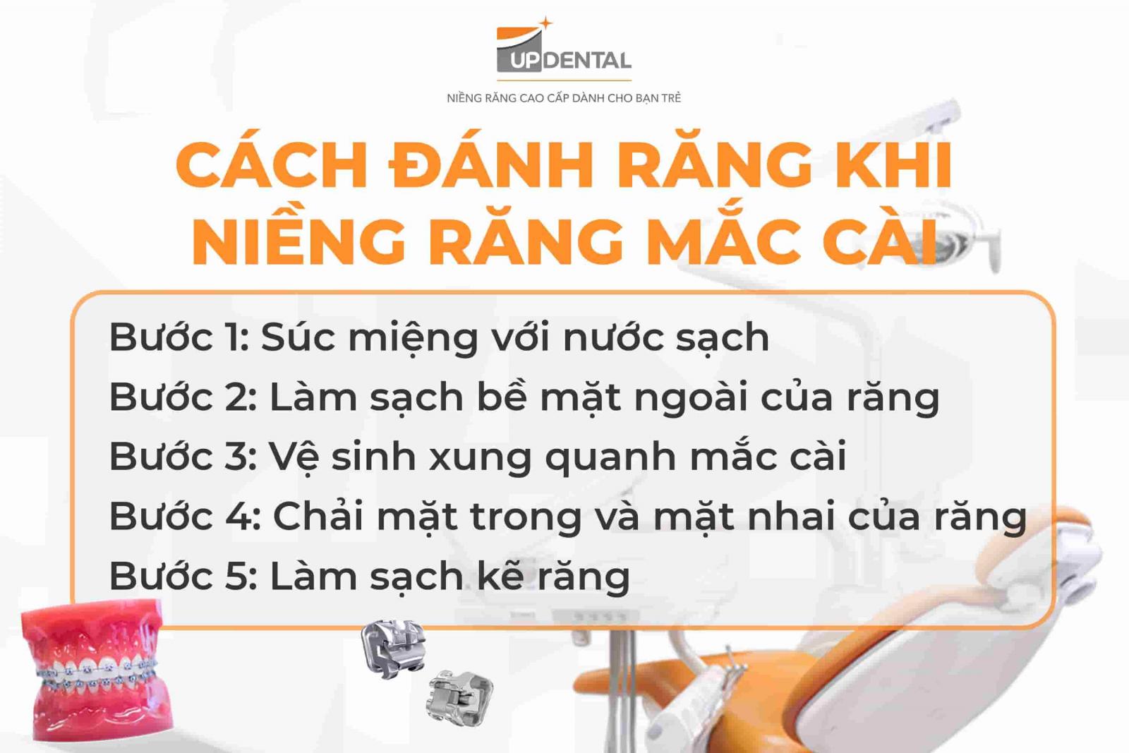Niềng răng đánh răng như thế nào?