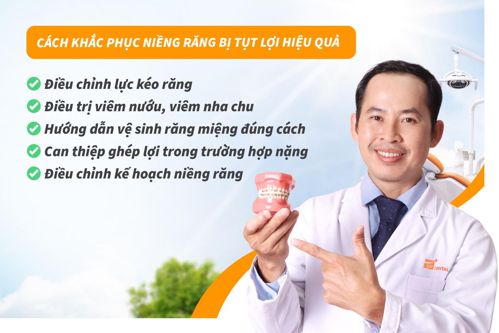 Cách khắc phục niềng răng bị tụt lợi hiệu quả