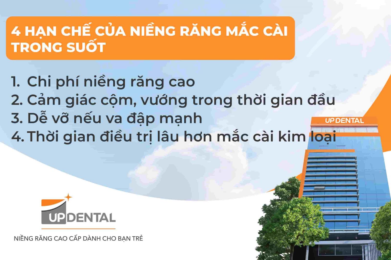 hạn chế của niềng răng mắc cài trong suốt