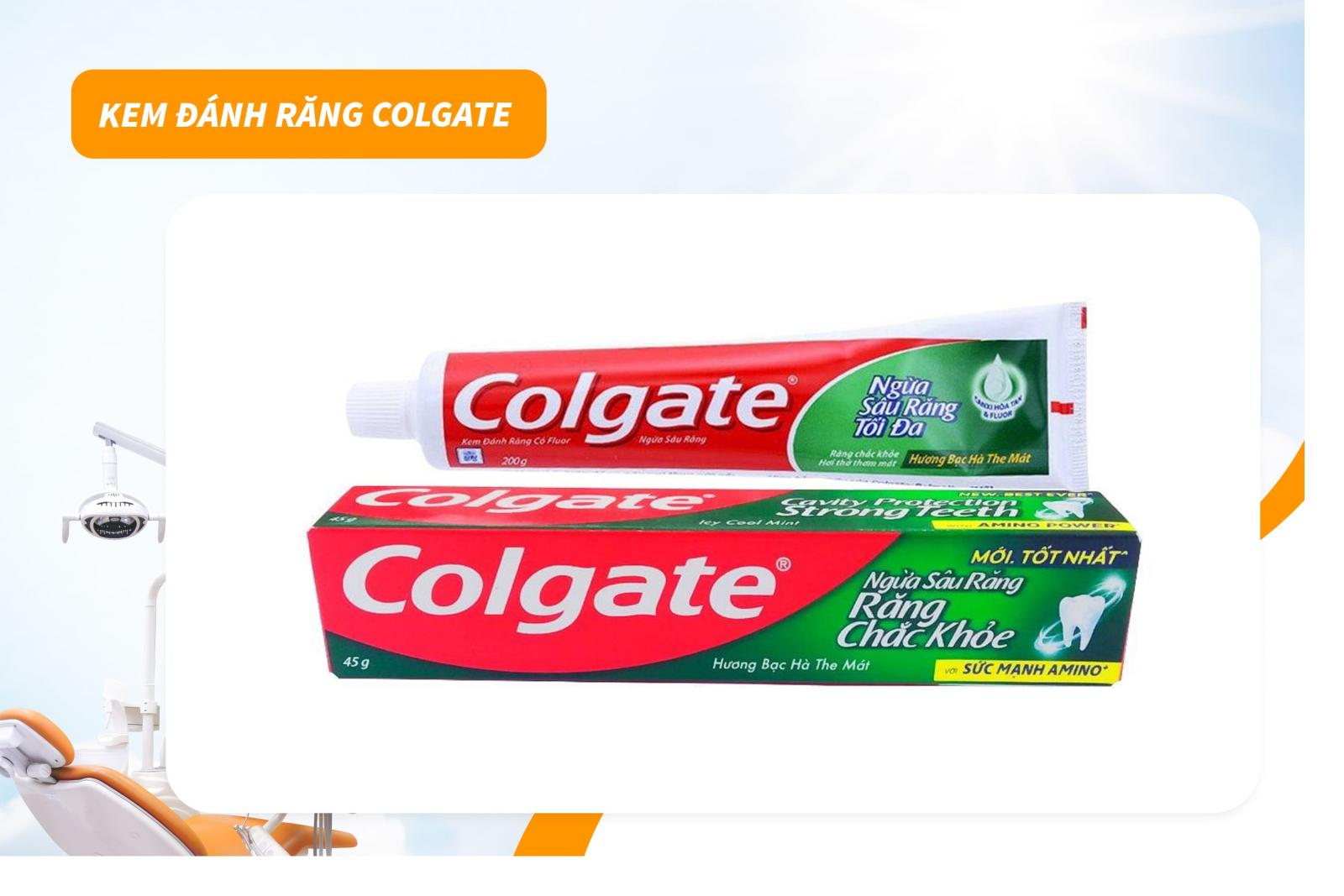 Kem đánh răng Colgate