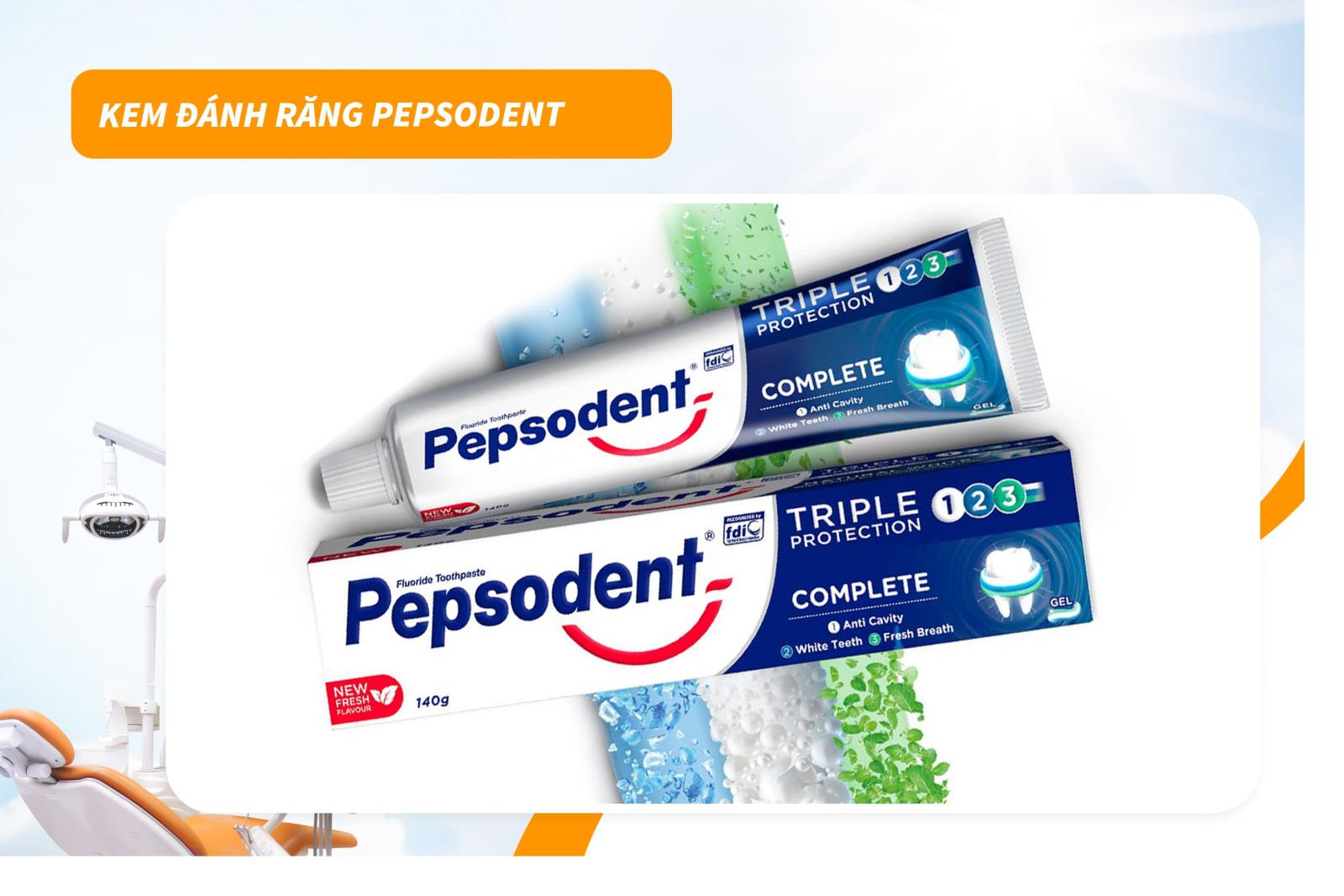 Kem đánh răng Pepsodent