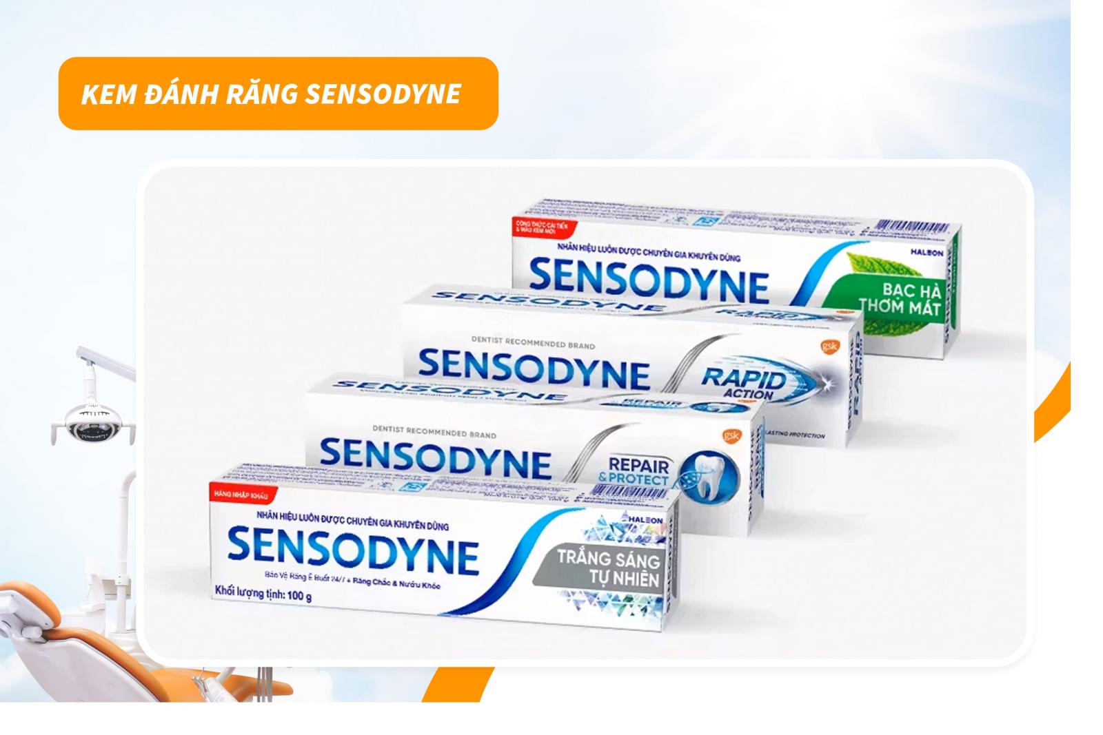 Kem đánh răng Sensodyne