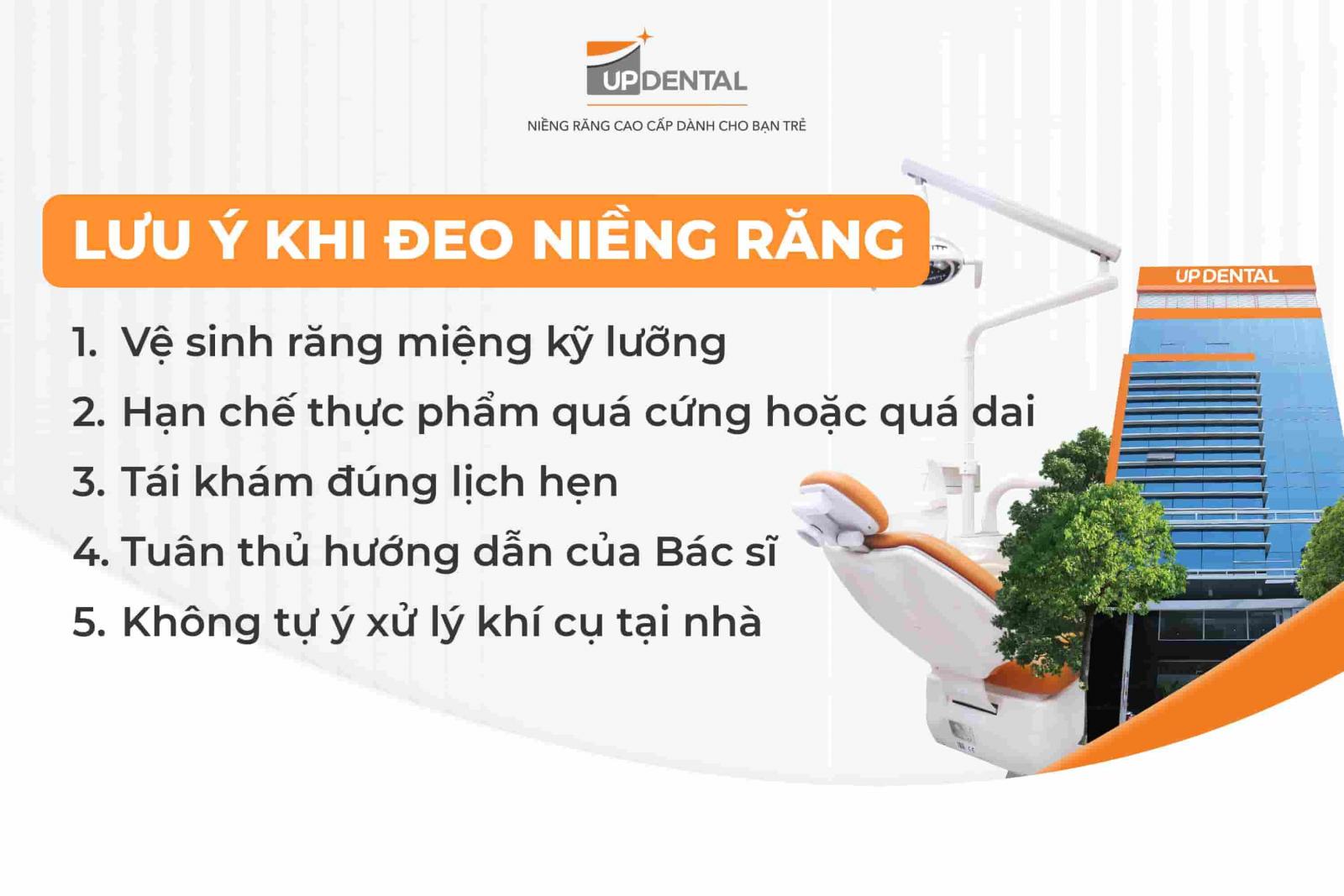 5 lưu ý khi đeo niềng răng