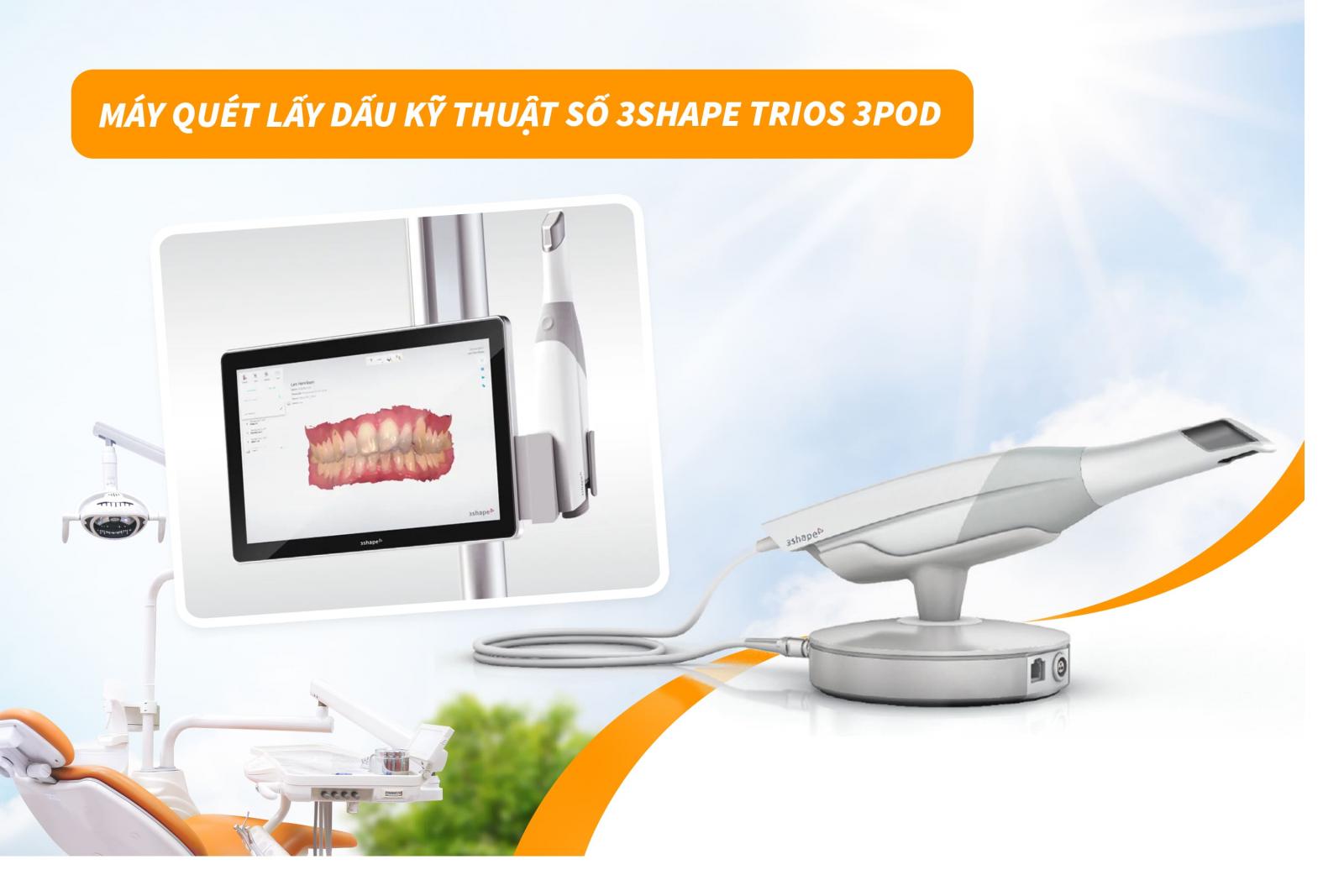 Máy quét lấy dấu kỹ thuật số 3Shape TRIOS 3POD