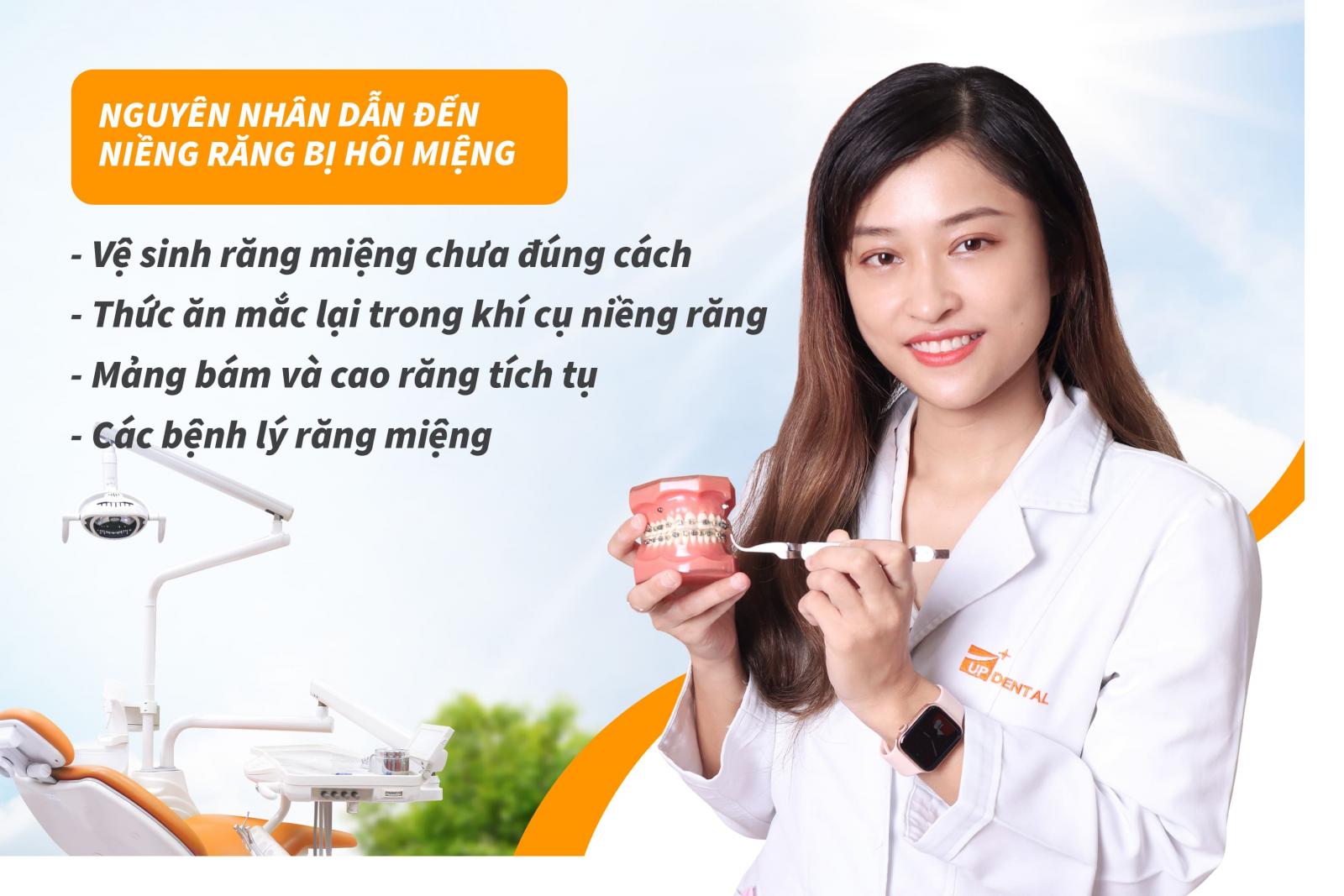 Nguyên nhân dẫn đến niềng răng bị hôi miệng