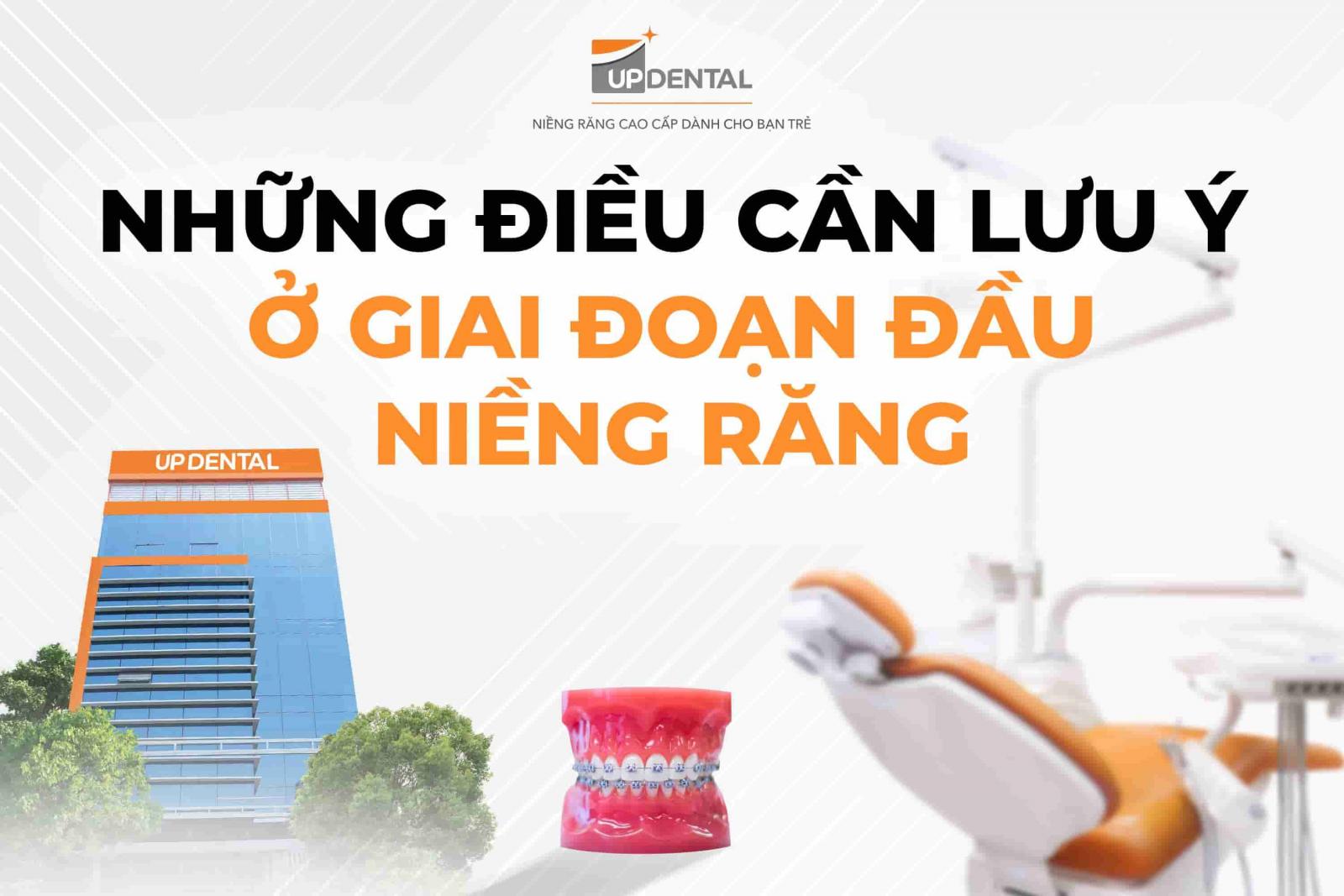 Những điều cần lưu ý ở giai đoạn đầu niềng răng