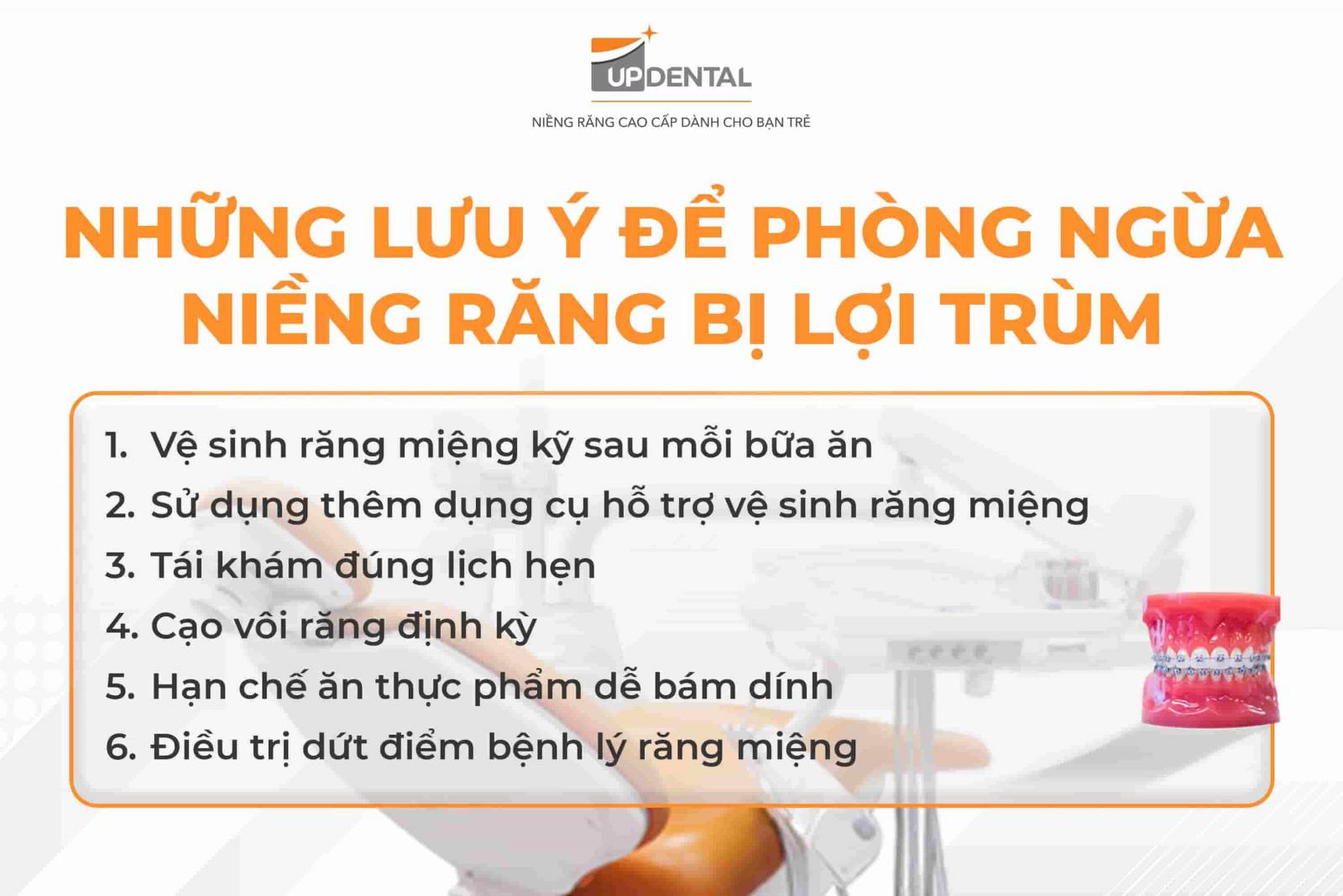 6 lưu ý để phòng ngừa niềng răng bị lợi trùm