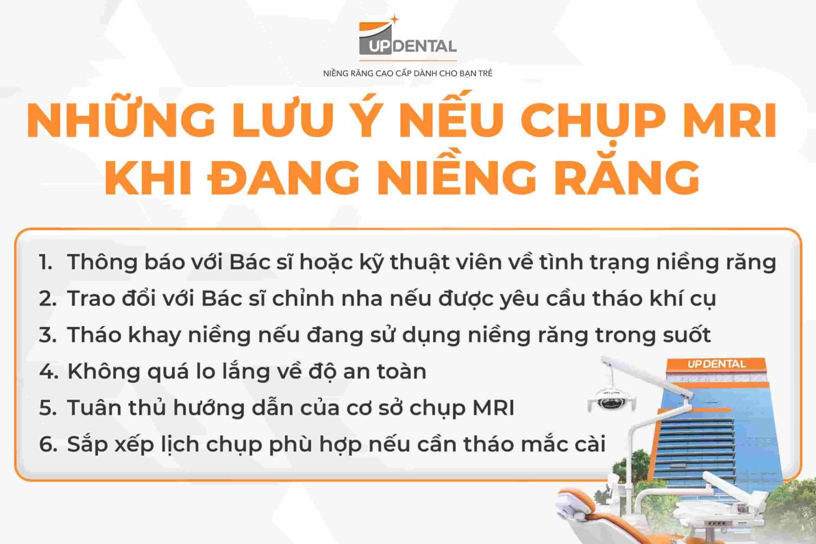Những lưu ý nếu chụp MRI khi đang niềng răng