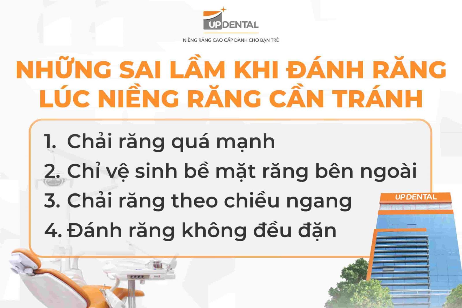 Những sai lầm khi đánh răng lúc niềng răng cần tránh