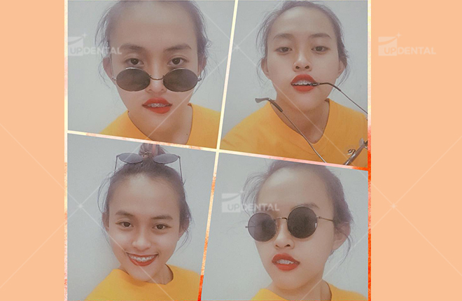 nieng rang tu tin selfie