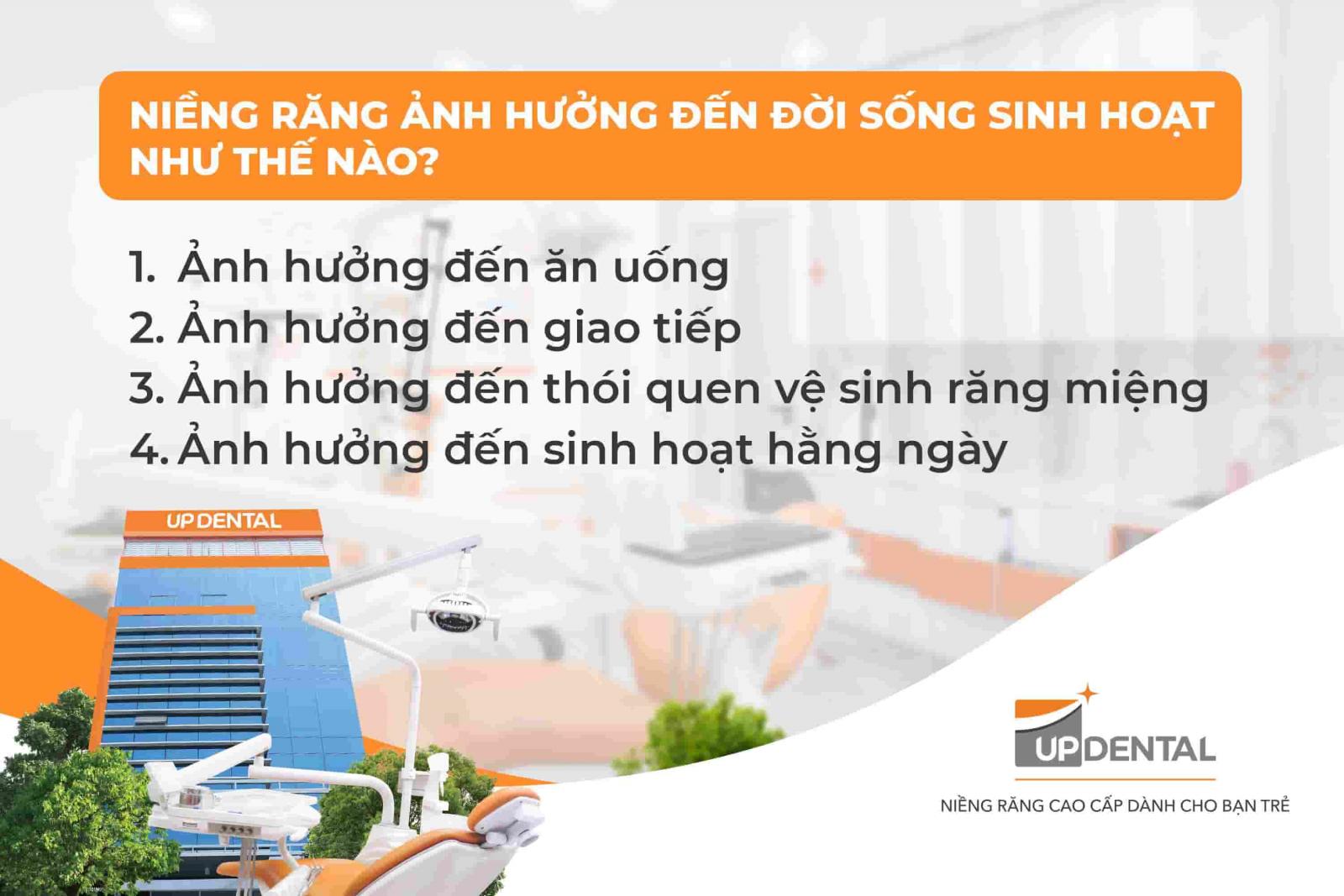 Niềng răng ảnh hưởng đến đời sống sinh hoạt như thế nào? 