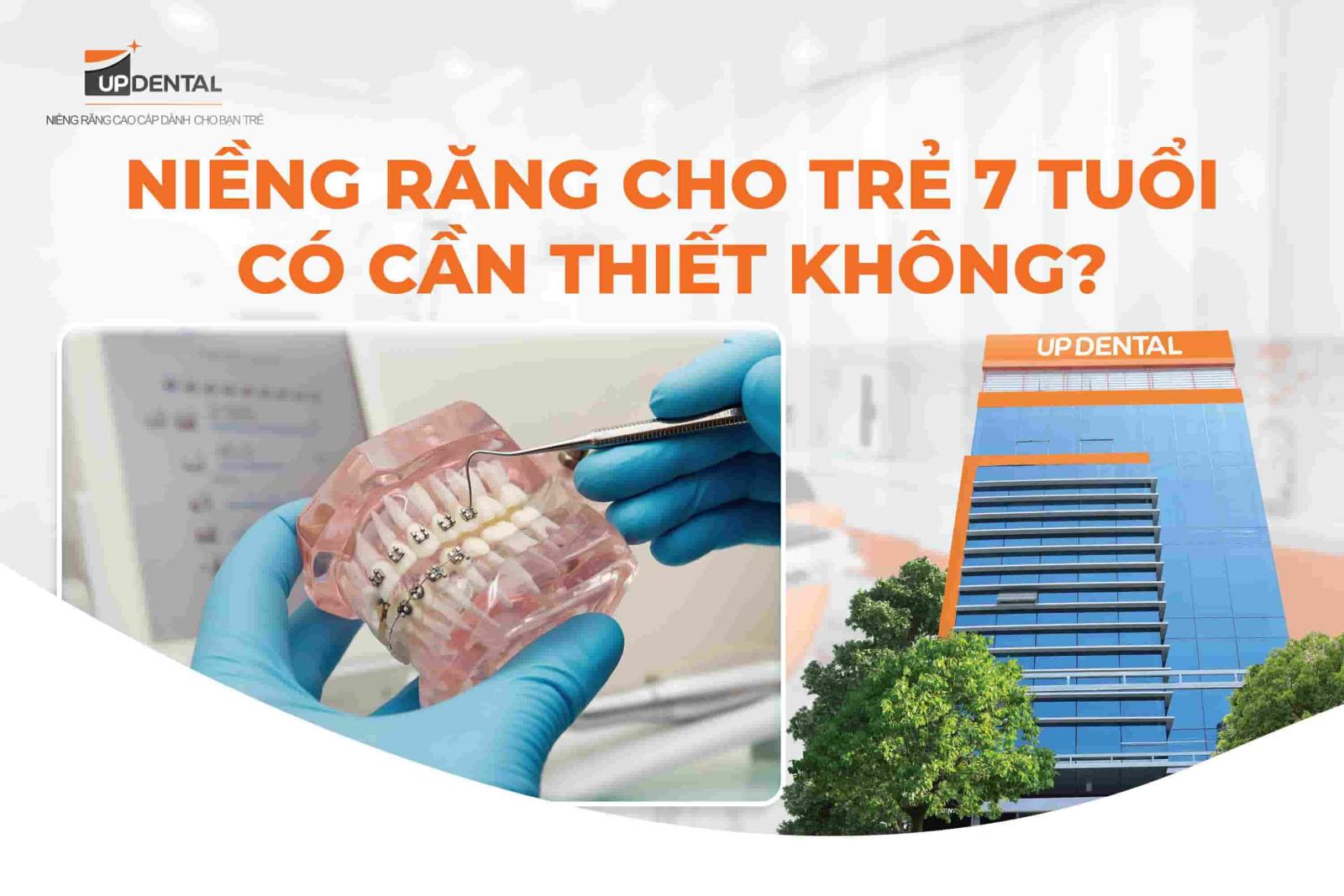 Niềng răng cho trẻ 7 tuổi có cần thiết không?