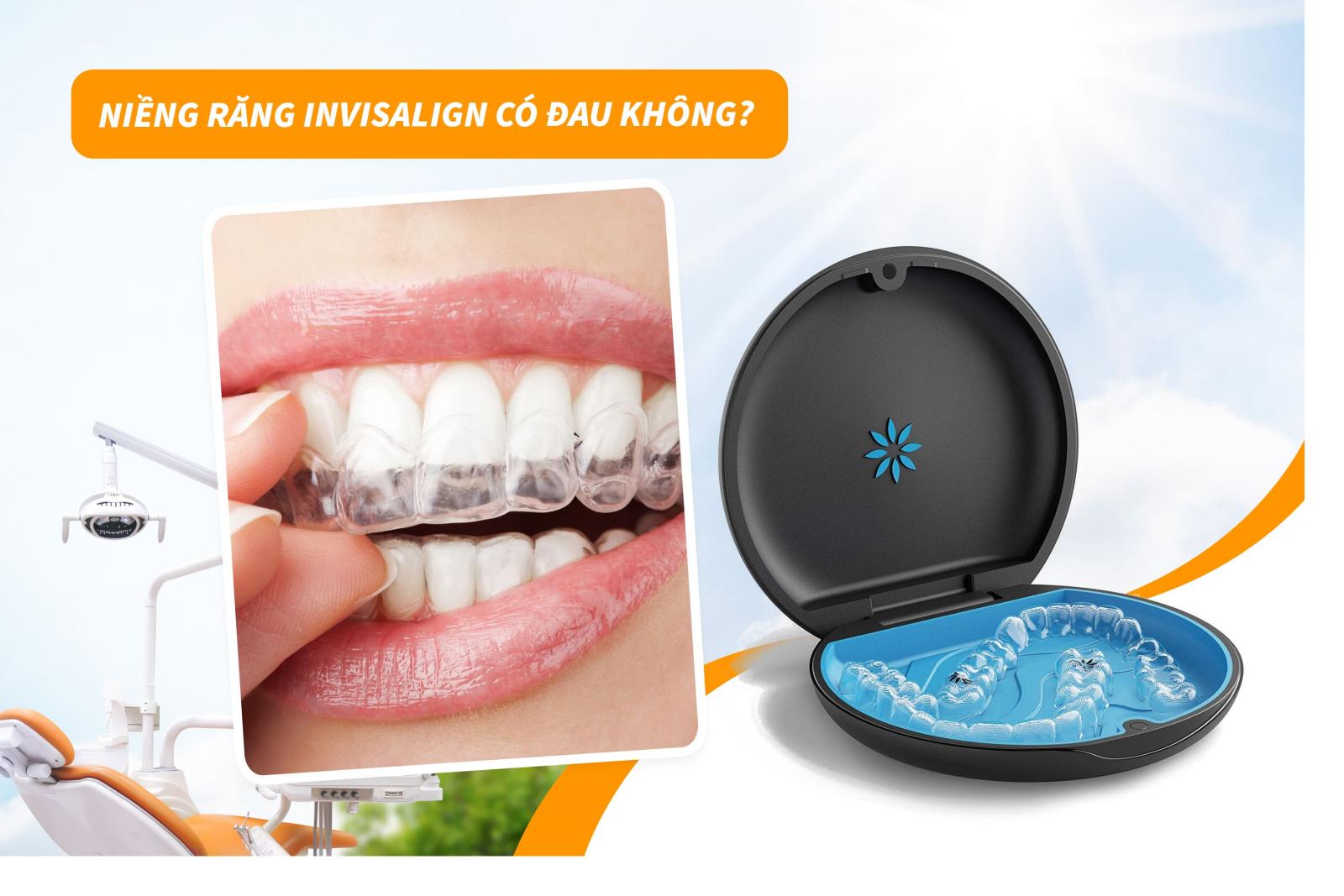 Niềng răng Invisalign có đau không?