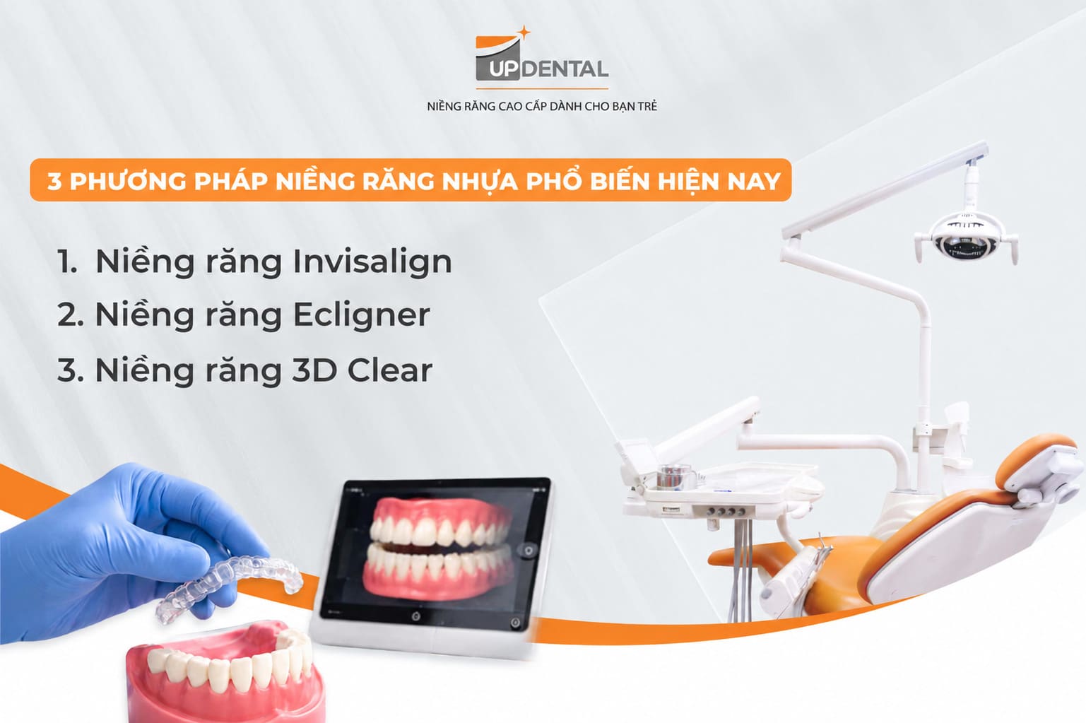 3 phương pháp niềng răng nhựa phổ biến hiện nay