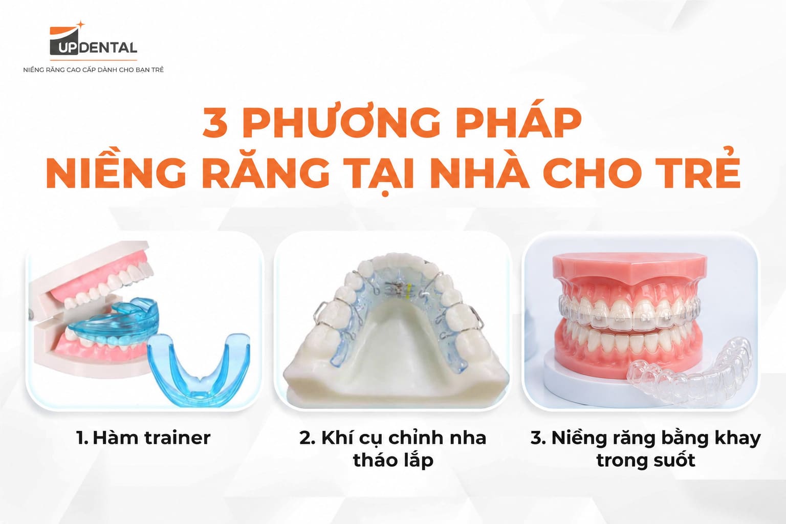 3 phương pháp niềng răng tại nhà cho trẻ