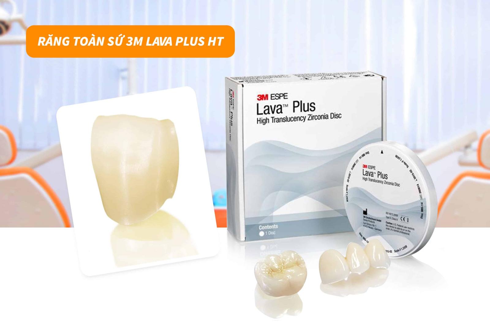 Răng toàn sứ 3M Lava Plus HT