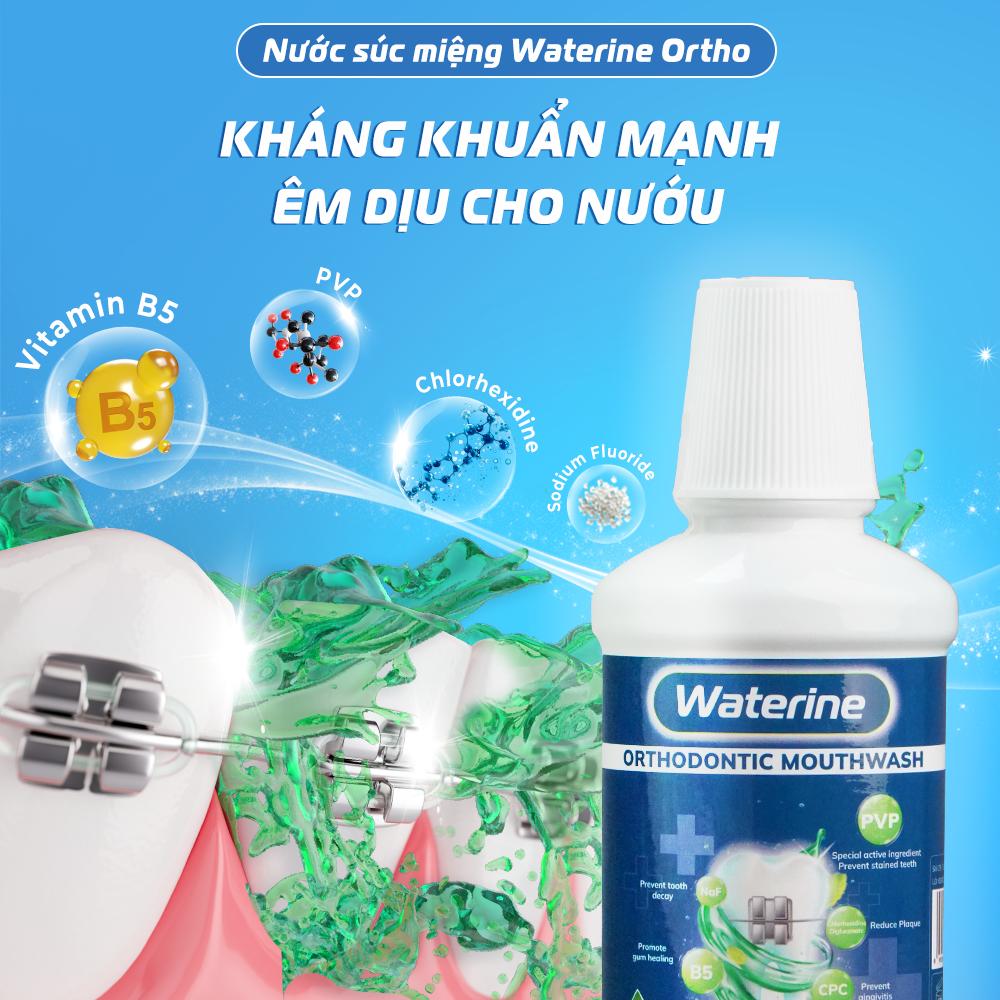 Nước súc miệng cho người niềng răng được nha sĩ khuyên dùng