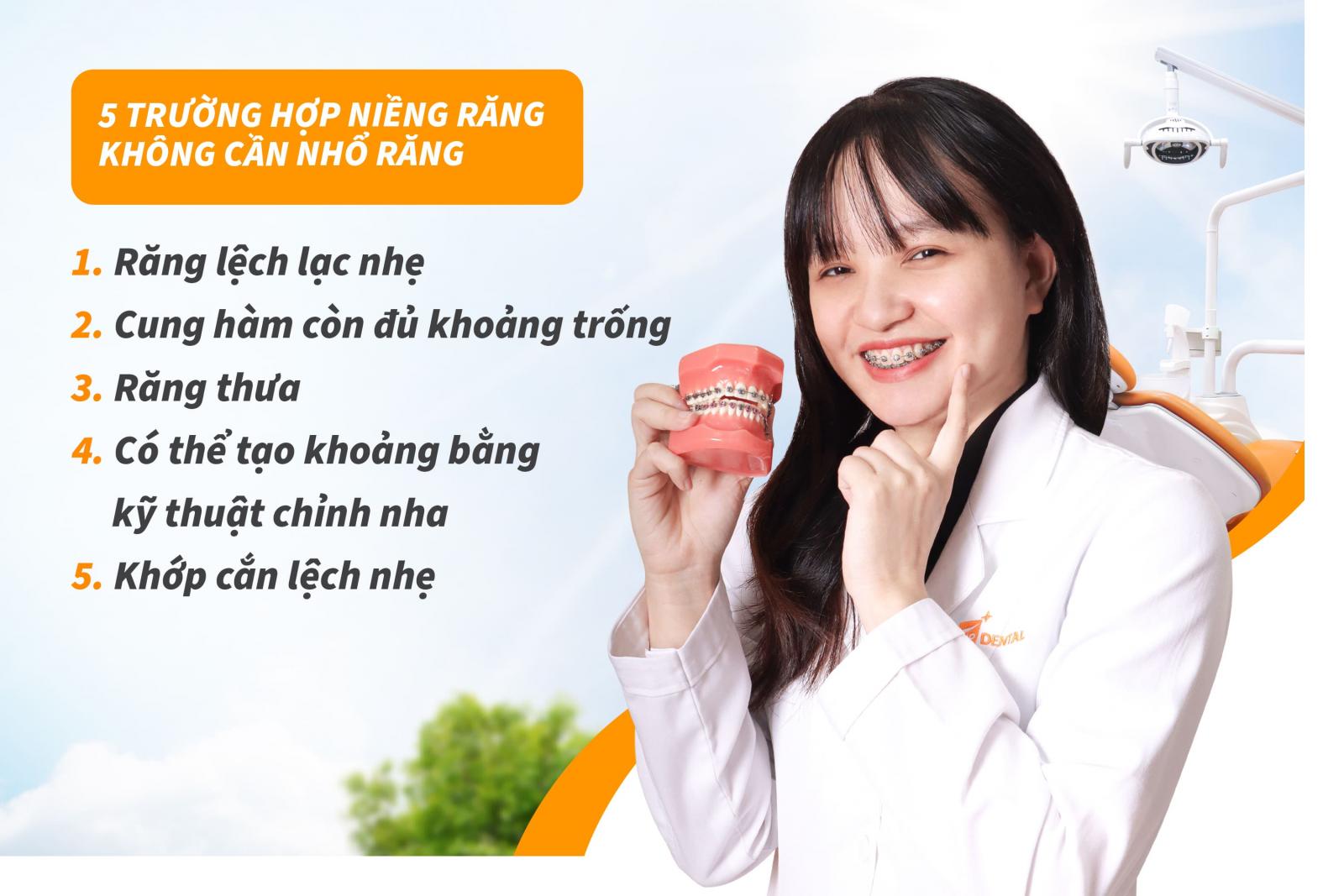 5 trường hợp niềng răng không cần nhổ răng