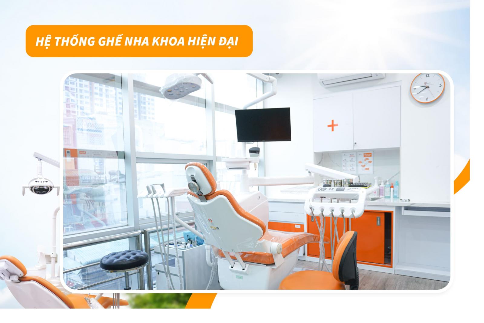 Hệ thống ghế nha khoa thoải mái