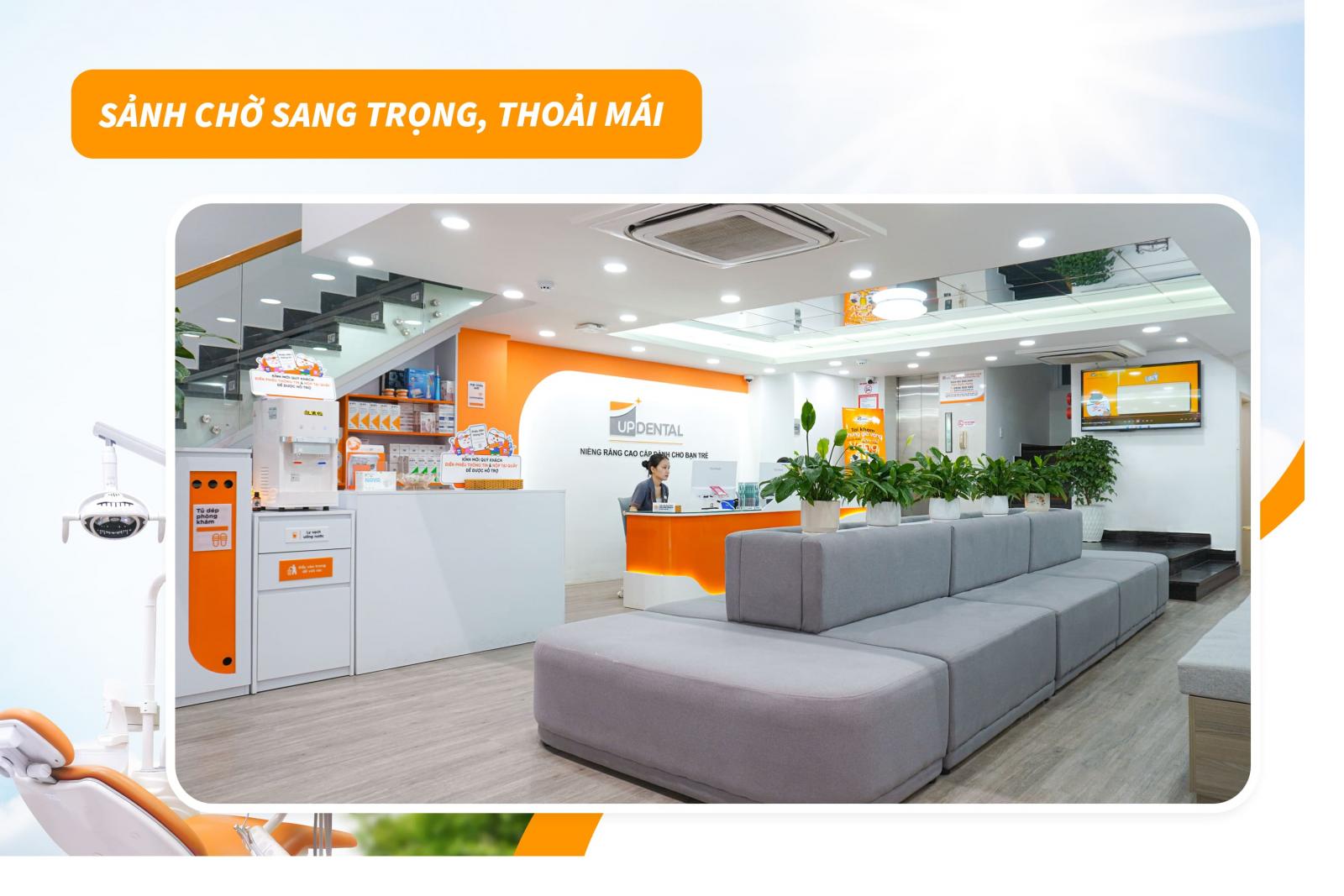 Sảnh chờ sang trọng, thoải mái