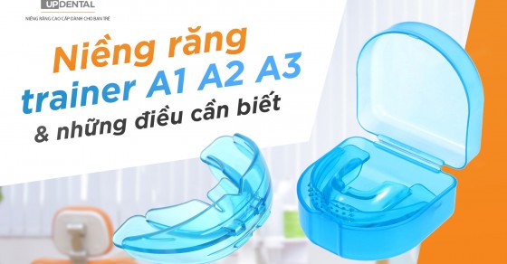What are the price ranges for niềng răng Trainer A1 A2 A3?
