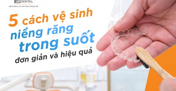 Làm thế nào để pha giấm với nước ấm để làm sạch khay niềng trong suốt?
