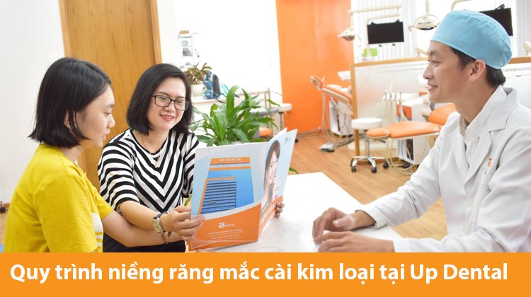 Chia sẻ: Quy trình niềng răng mắc cài kim loại