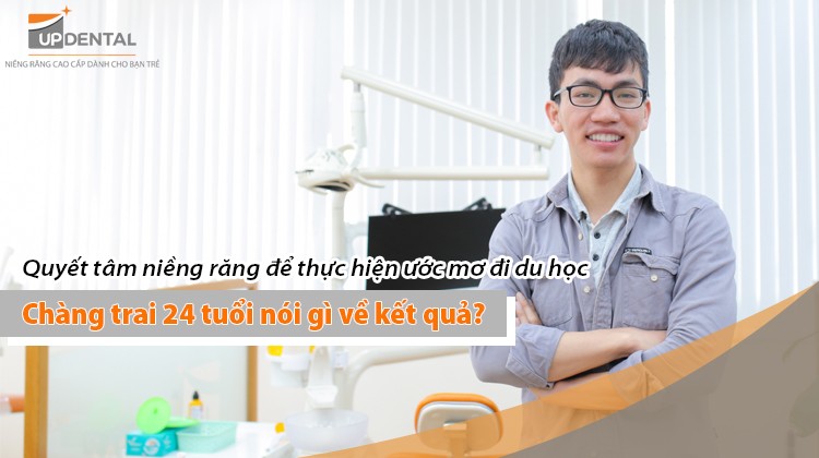 Quyết tâm đeo niềng 18 tháng để thực hiện ước mơ đi du học, chàng trai 24 tuổi nói gì về kết quả?   