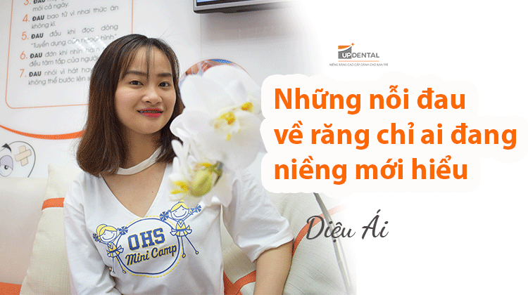 Những nỗi đau về răng chỉ ai đang niềng mới hiểu - Khách hàng Diệu Ái