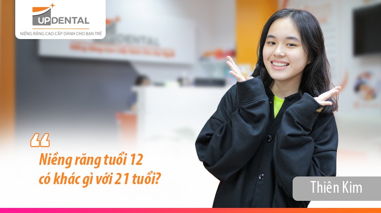 Niềng răng tuổi 12 có khác gì với 21 tuổi? 