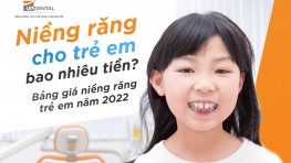 Giá niềng răng trẻ em tại Up Dental [tháng 09/2024]