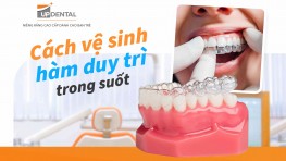 [Chi tiết] - Hướng dẫn cách vệ sinh hàm duy trì trong suốt hiệu quả 