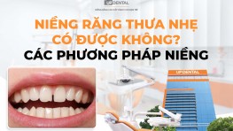 Niềng răng thưa nhẹ có được không? Các phương pháp niềng